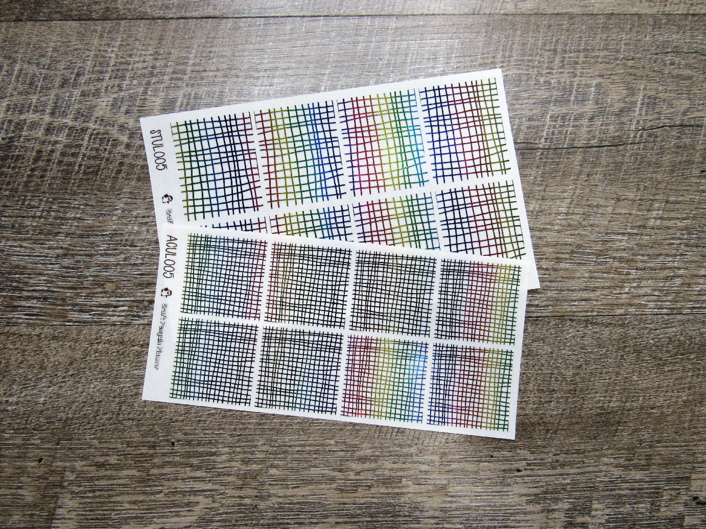 Foil Underlays Pattern UL005