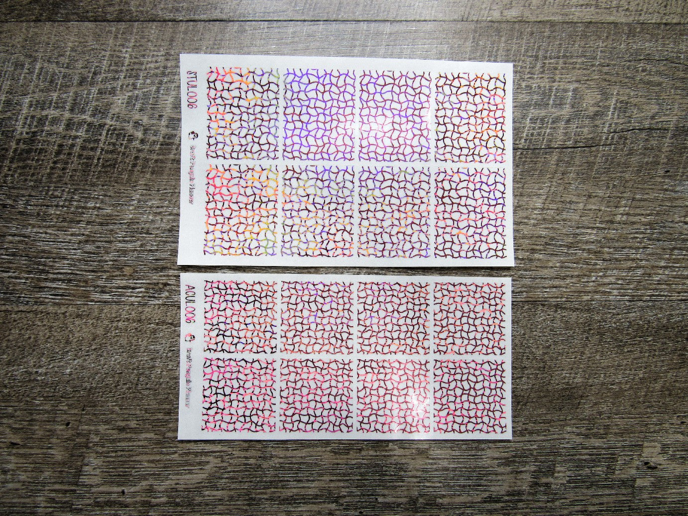 Foil Underlays Pattern UL006