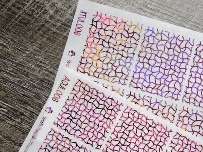 Foil Underlays Pattern UL006