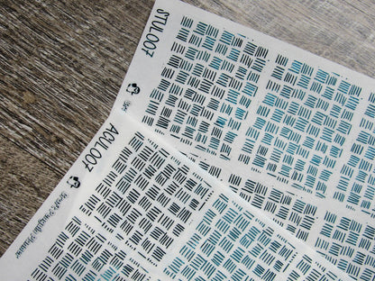 Foil Underlays Pattern UL007