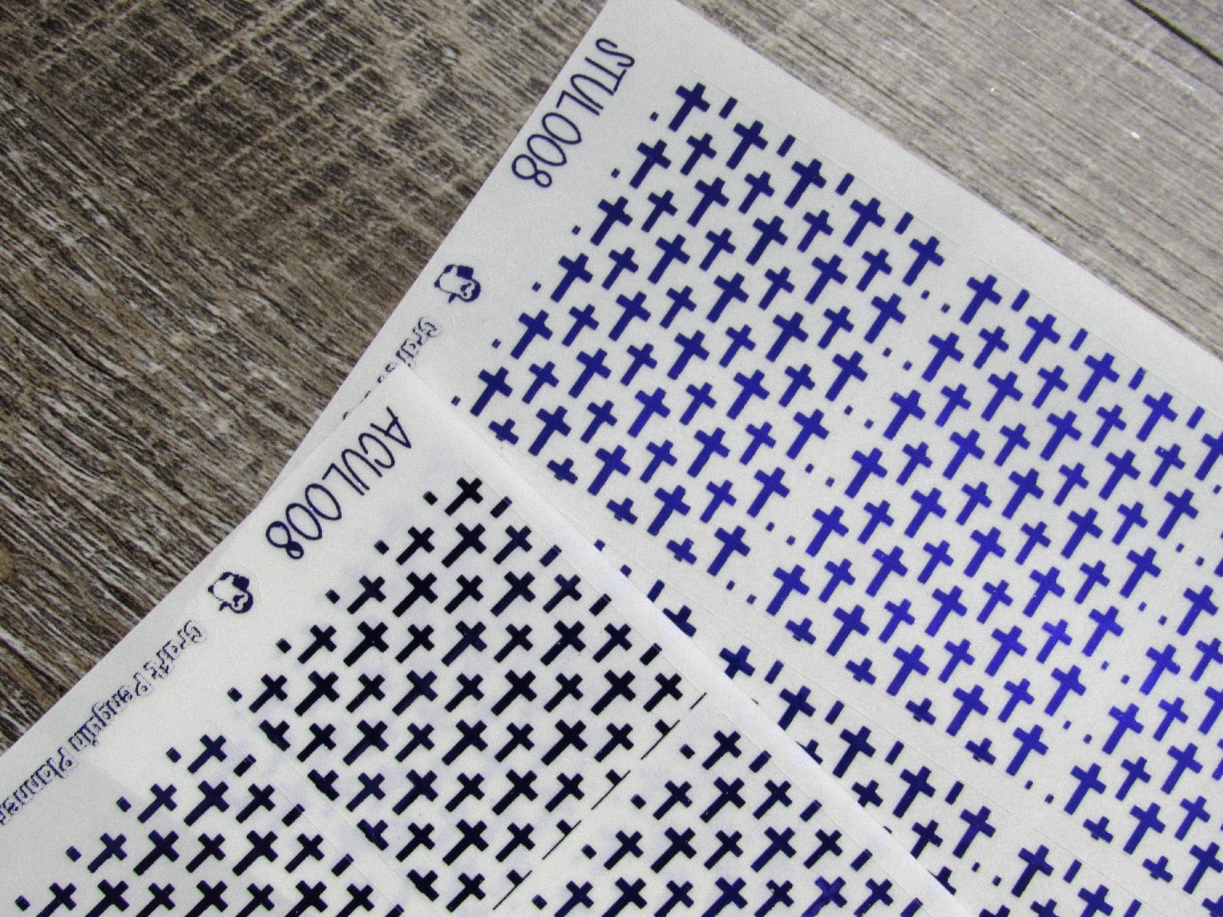 Foil Underlays Pattern UL008