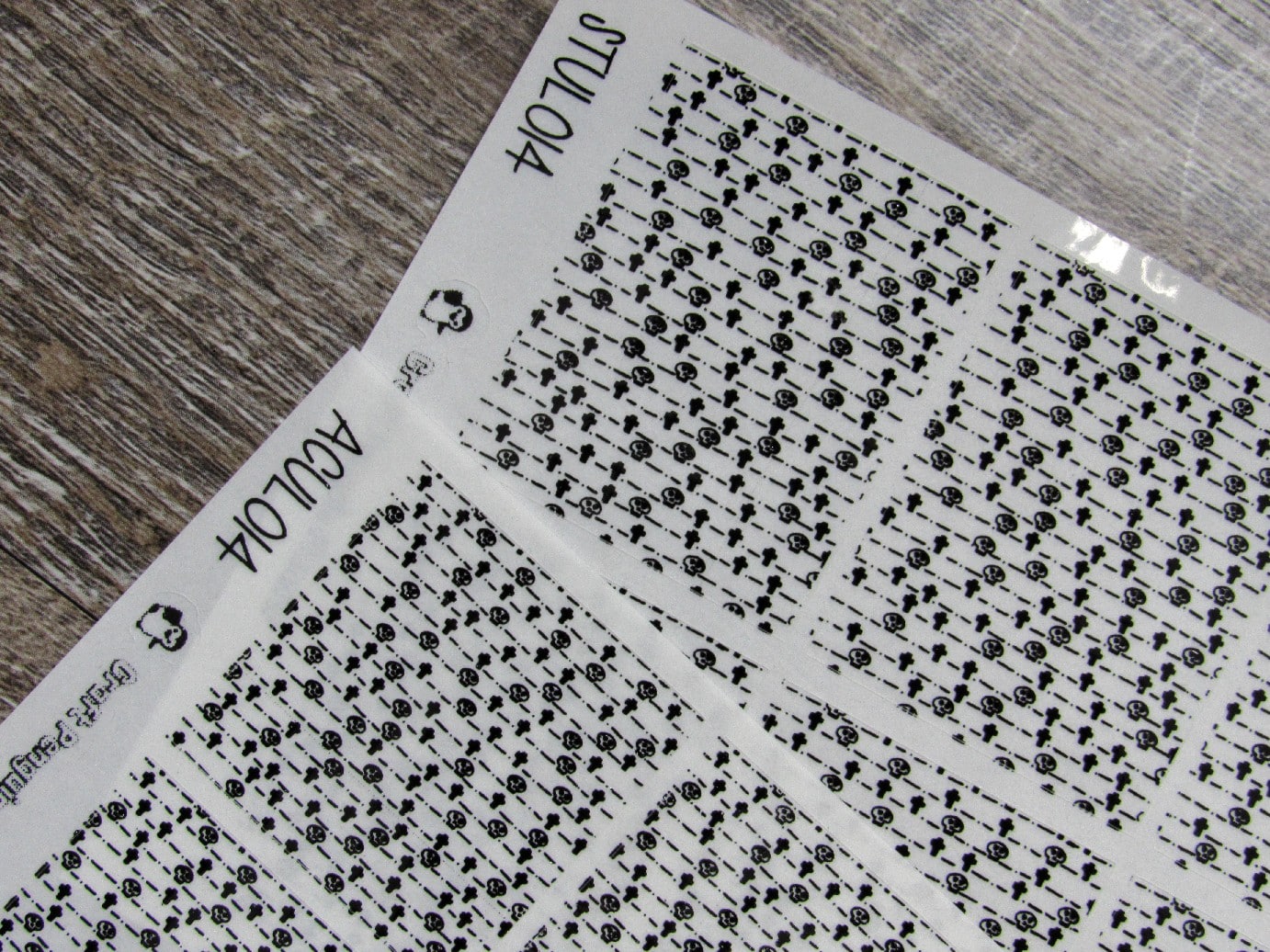 Foil Underlays Pattern UL014