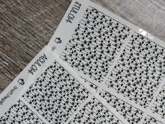 Foil Underlays Pattern UL014