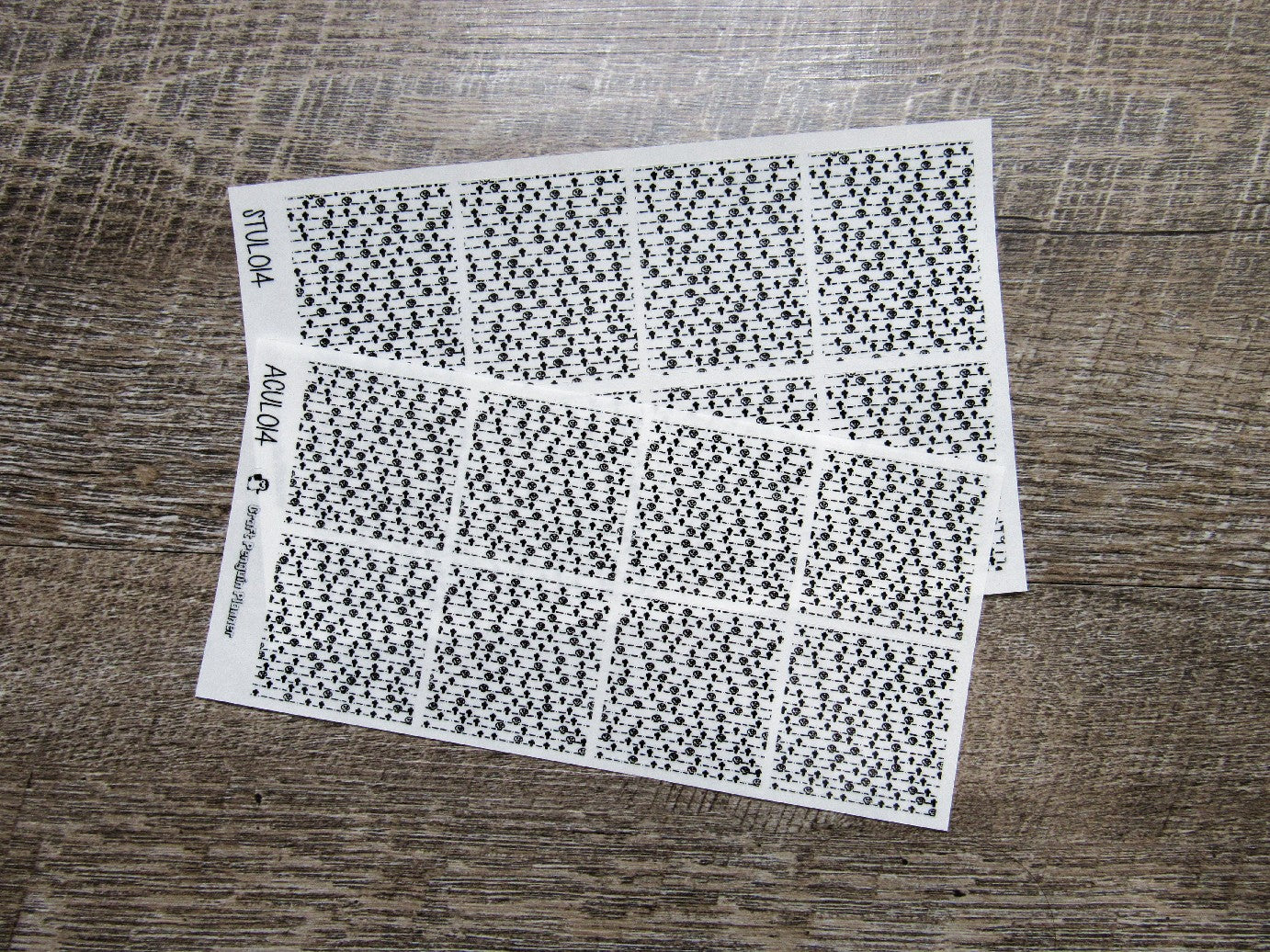 Foil Underlays Pattern UL014