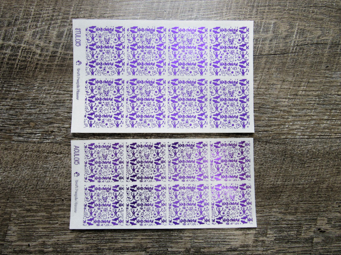 Foil Underlays Pattern UL015