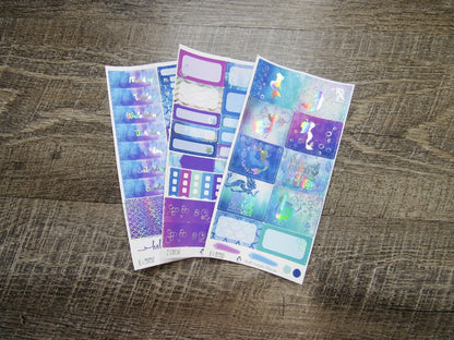 Be A Mermaid FOILED Weekly, VERTICAL WEEKS