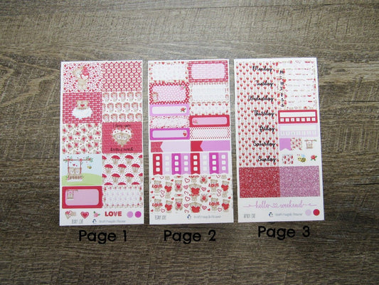 Beary Love Weekly, VERTICAL WEEKS