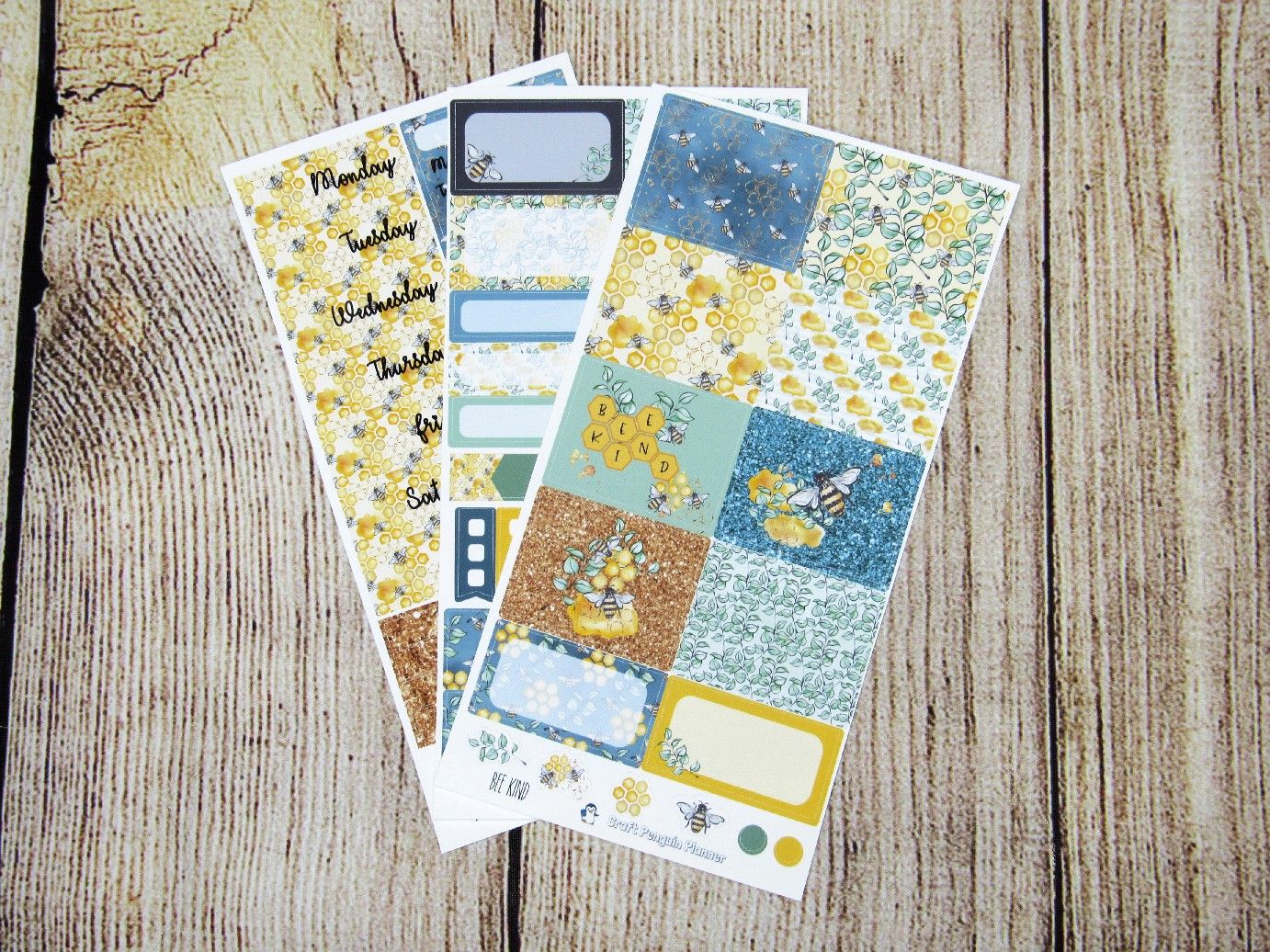 Bee Kind Weekly, VERTICAL WEEKS