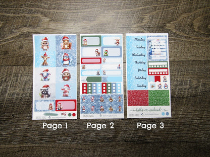 Christmas Animals Weekly, VERTICAL WEEKS