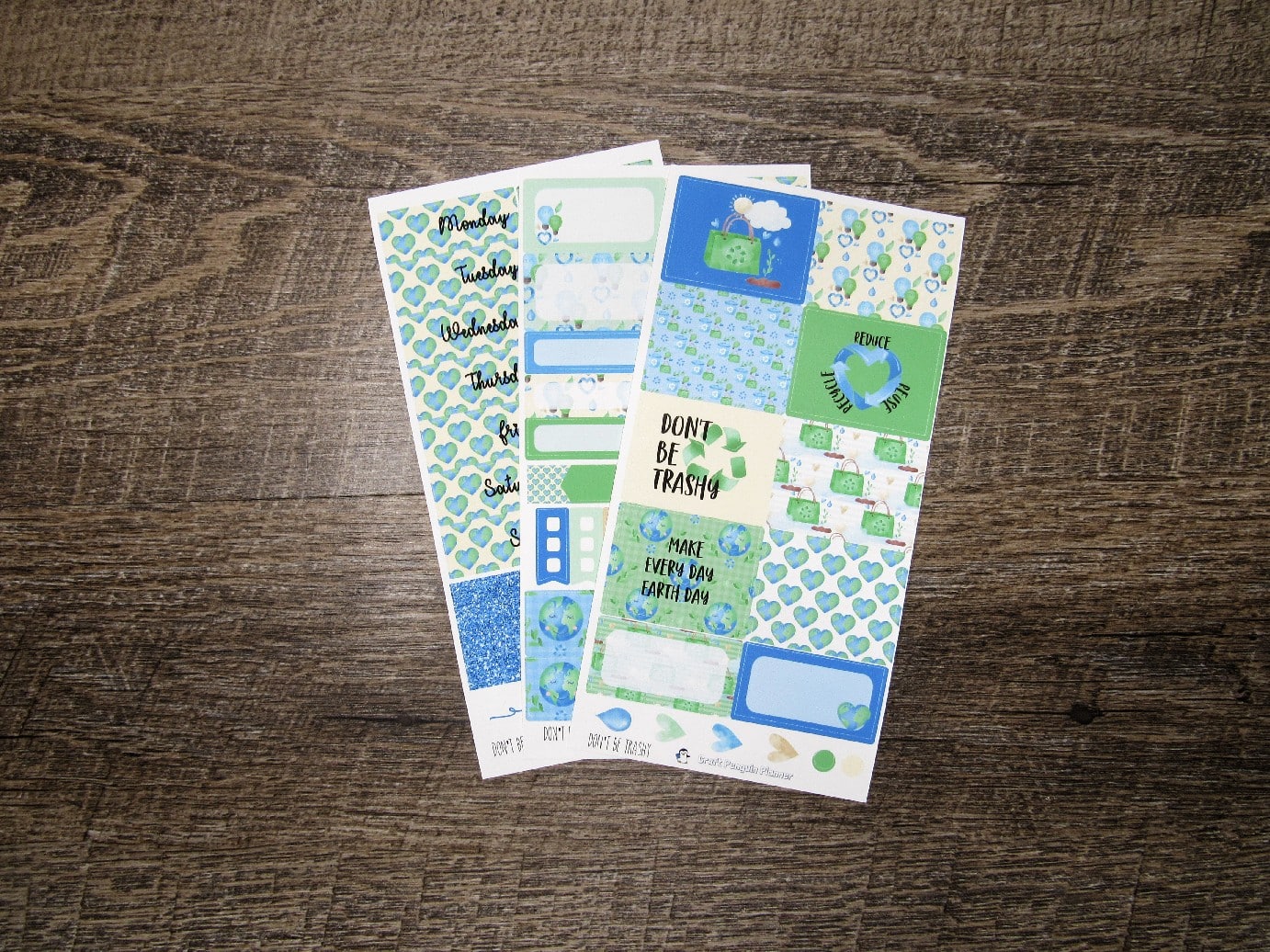 Don't Be Trashy Weekly, VERTICAL WEEKS