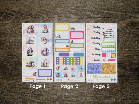 Easter Gnomes Weekly, VERTICAL WEEKS