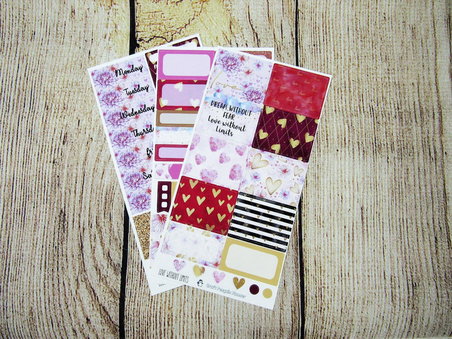 Love Without Limits Weekly, VERTICAL WEEKS