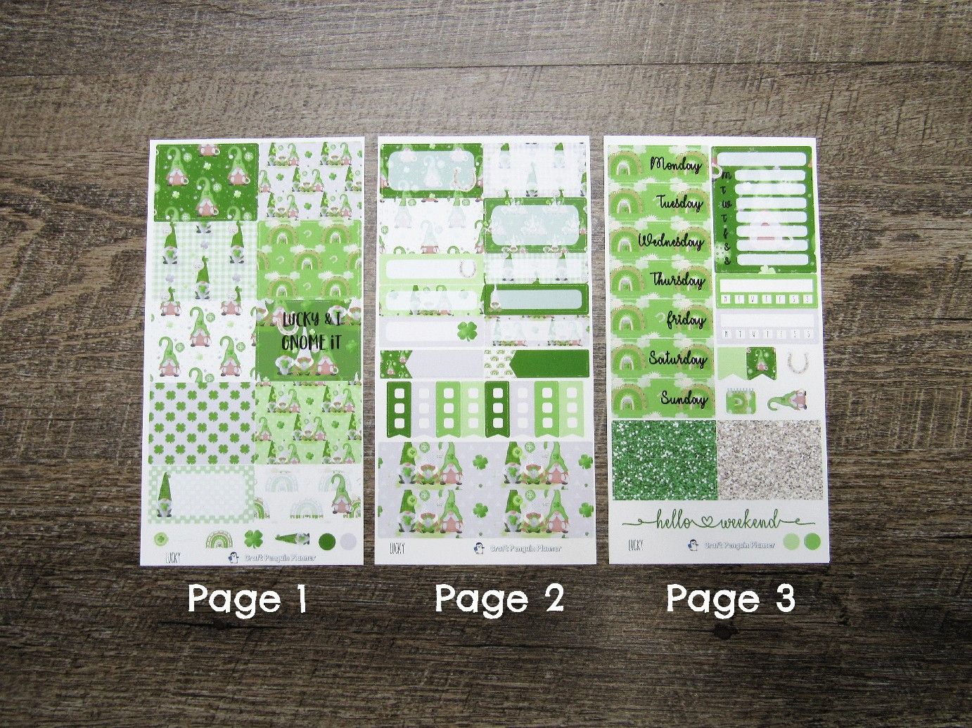 Lucky Weekly, VERTICAL WEEKS