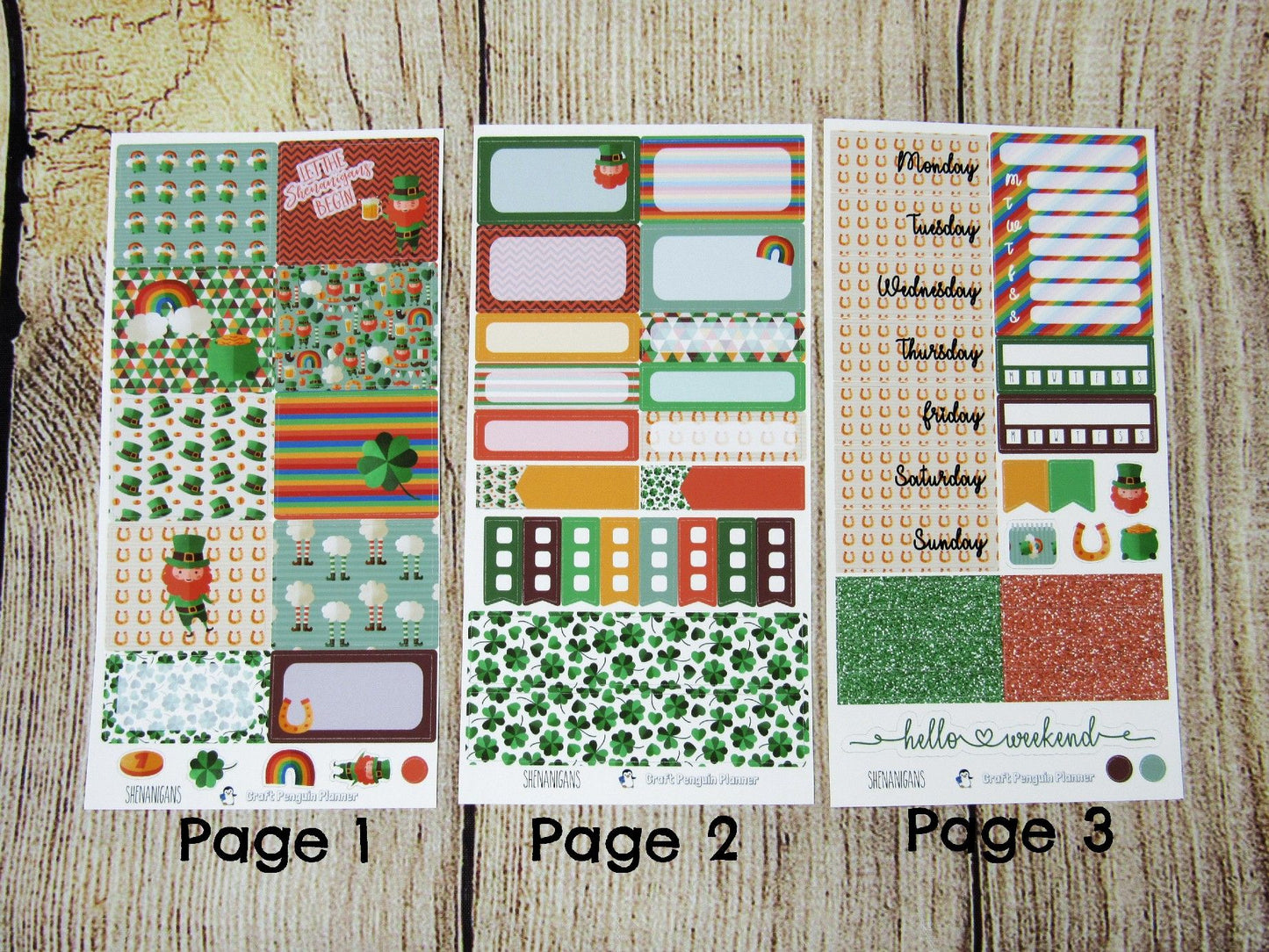 Shenanigans Weekly, VERTICAL WEEKS