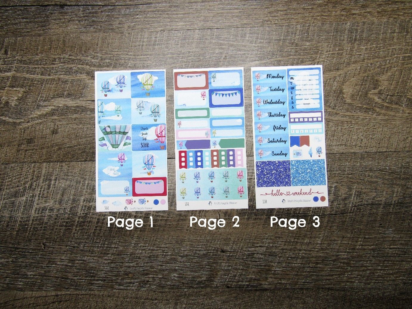 Soar Weekly, VERTICAL WEEKS