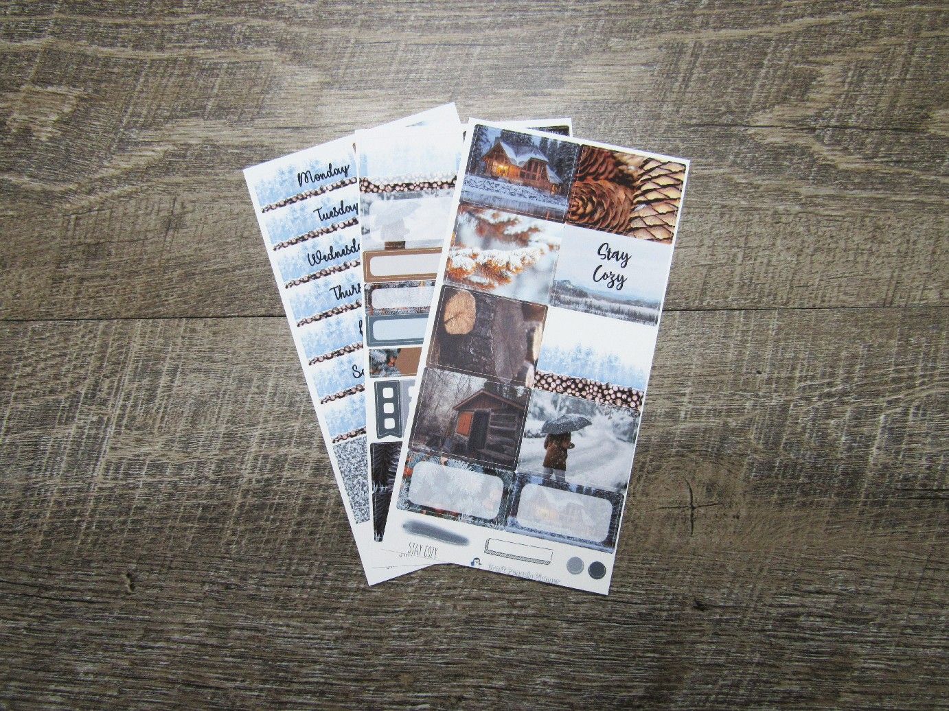 Stay Cozy Weekly, VERTICAL WEEKS