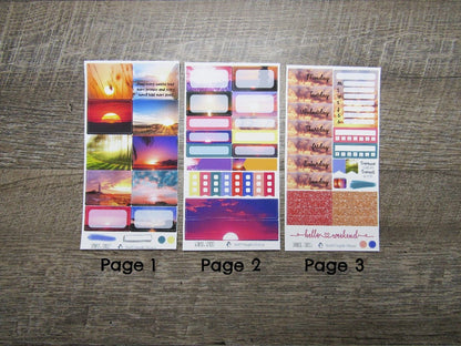 Sunrise, Sunset Weekly, VERTICAL WEEKS