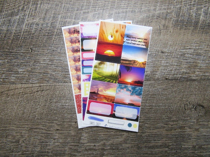 Sunrise, Sunset Weekly, VERTICAL WEEKS