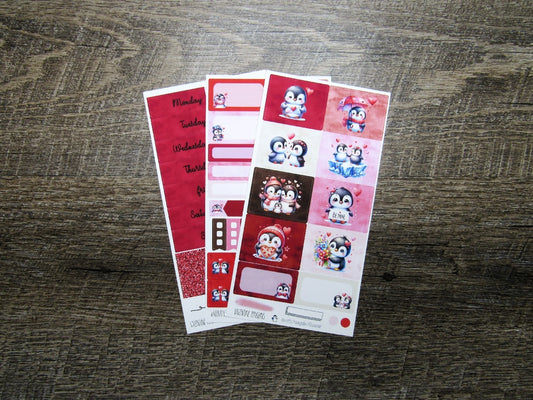 Valentine Penguins Weekly, VERTICAL WEEKS