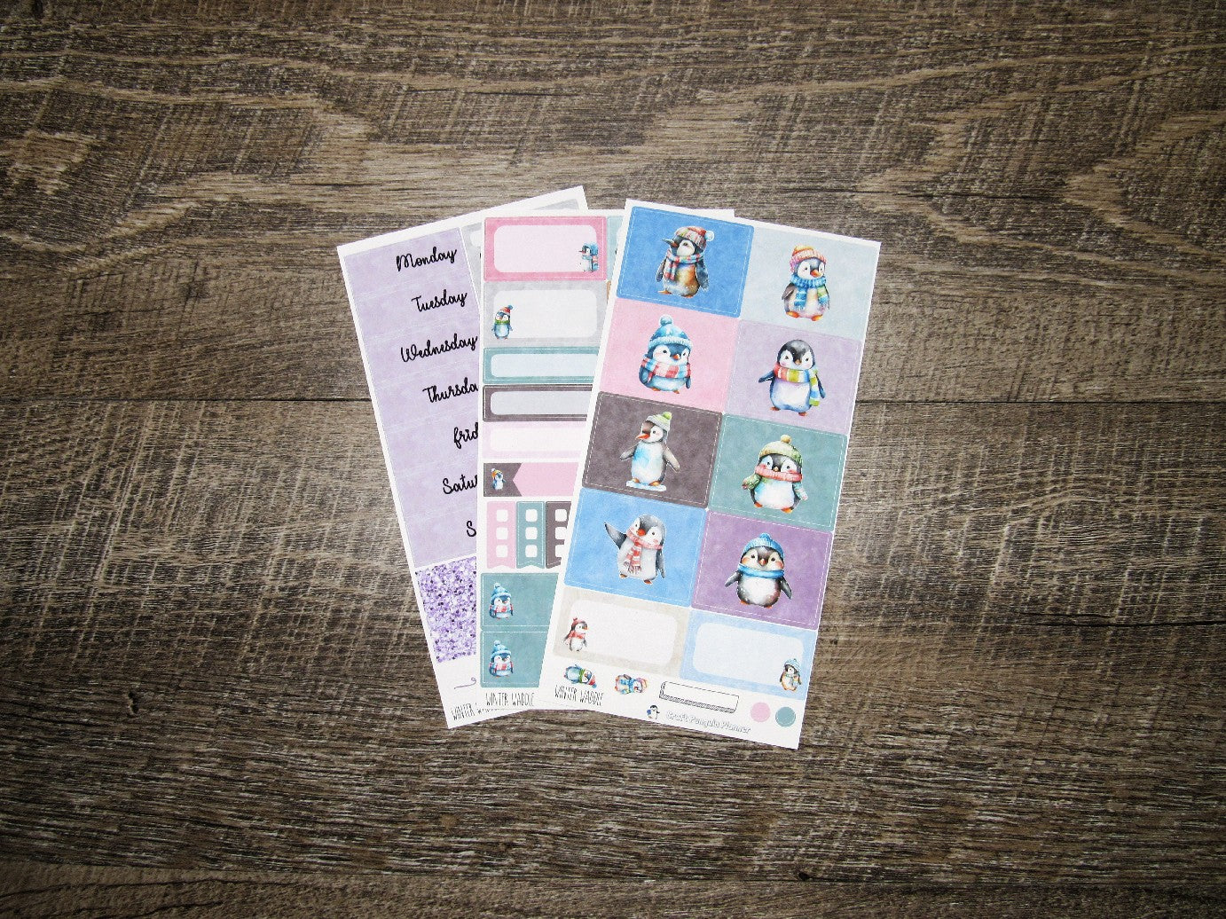 Winter Waddle Weekly, VERTICAL WEEKS