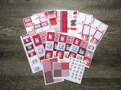 Valentine Penguins Weekly, CHOOSE YOUR KIT