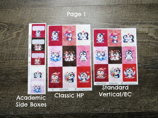 Valentine Penguins Weekly, CHOOSE YOUR KIT