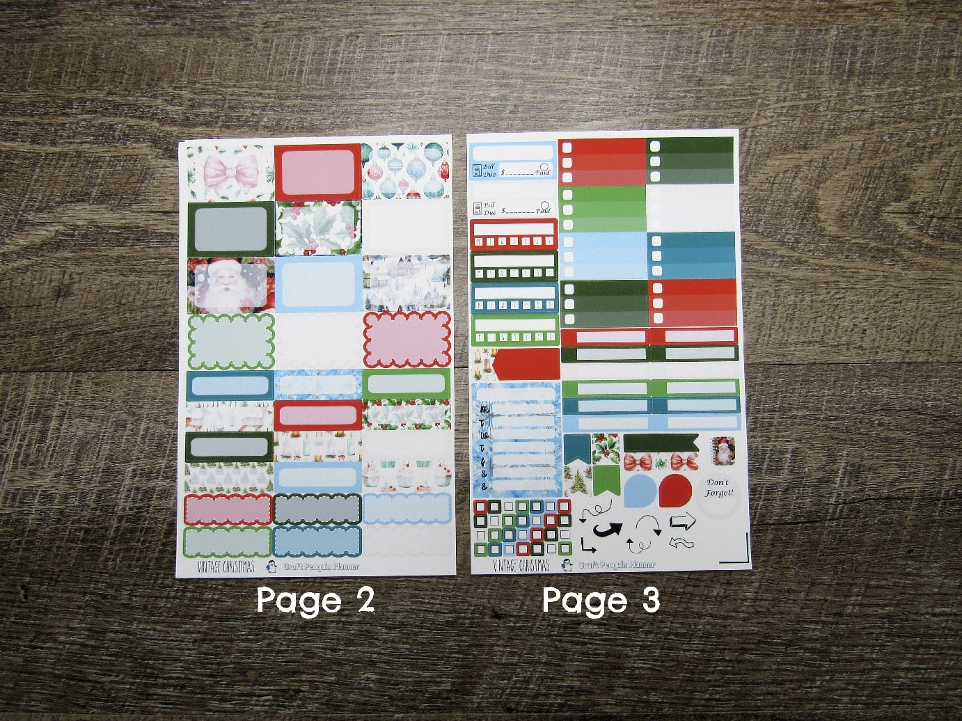 Vintage Christmas Weekly, CHOOSE YOUR KIT