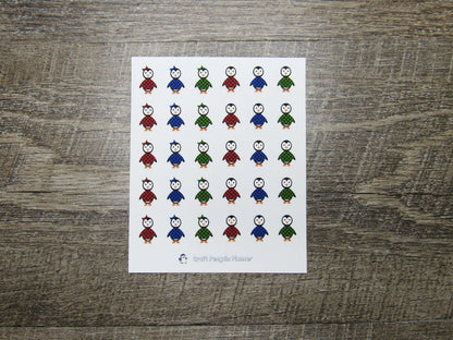 Buffalo Plaid Waddles & Snowflake