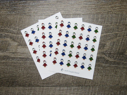 Buffalo Plaid Waddles & Snowflake