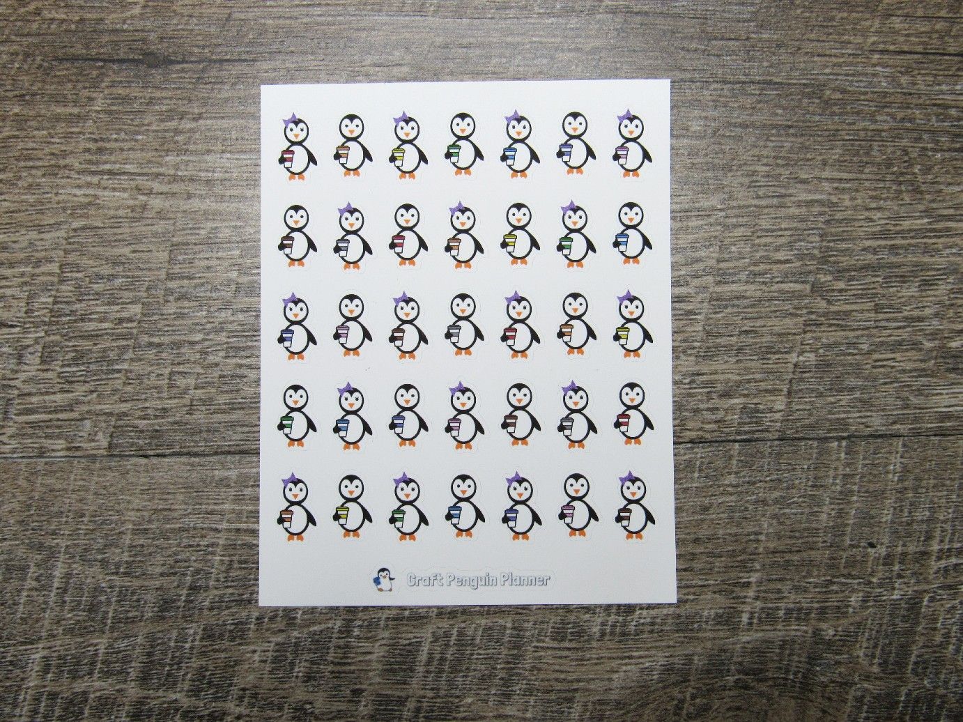 Coffee Waddles & Snowflake