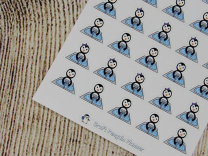 Waddles & Snowflake Wash the Dishes