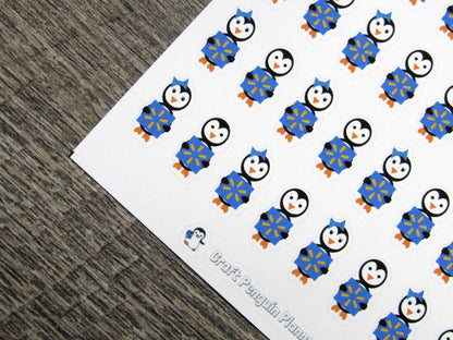 Waddles & Snowflake Go Shopping