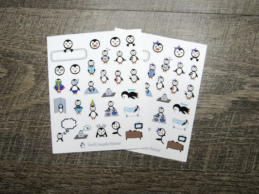 Waddles & Snowflake Mix Sheets