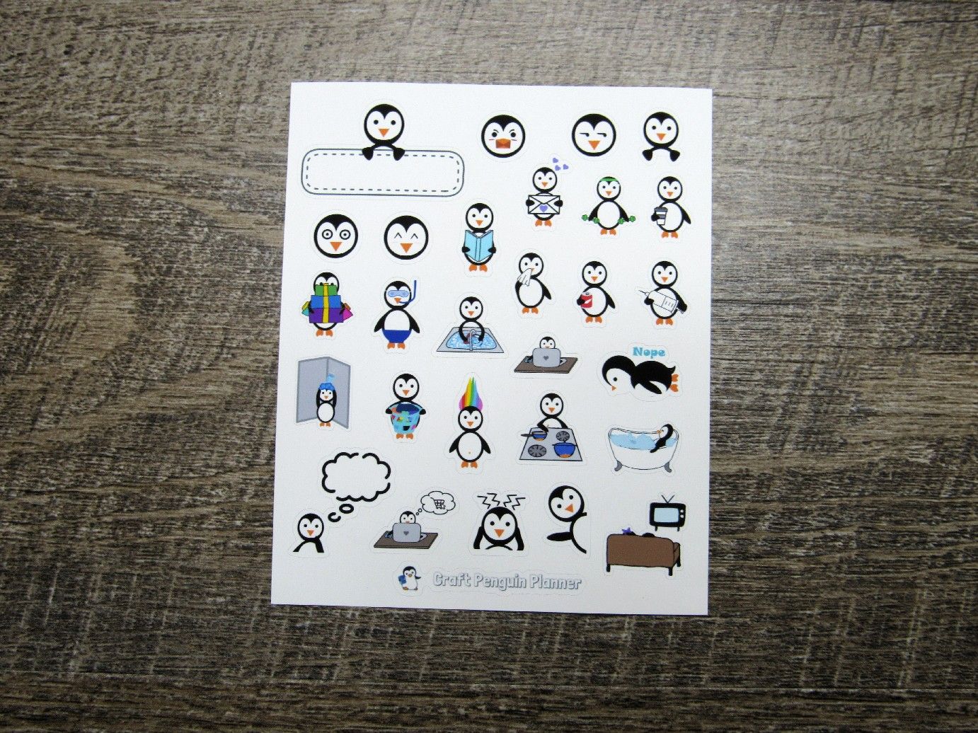 Waddles & Snowflake Mix Sheets