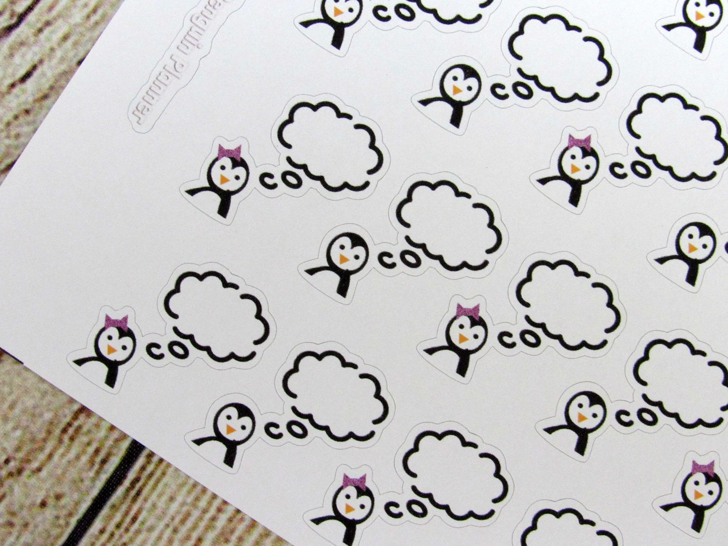 Waddles & Snowflake have thoughts