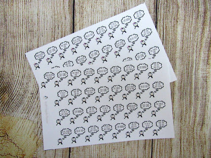 Waddles & Snowflake think Self Care