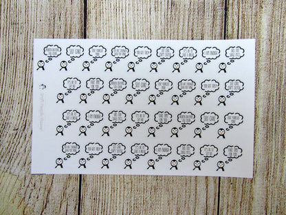 Waddles & Snowflake think Self Care