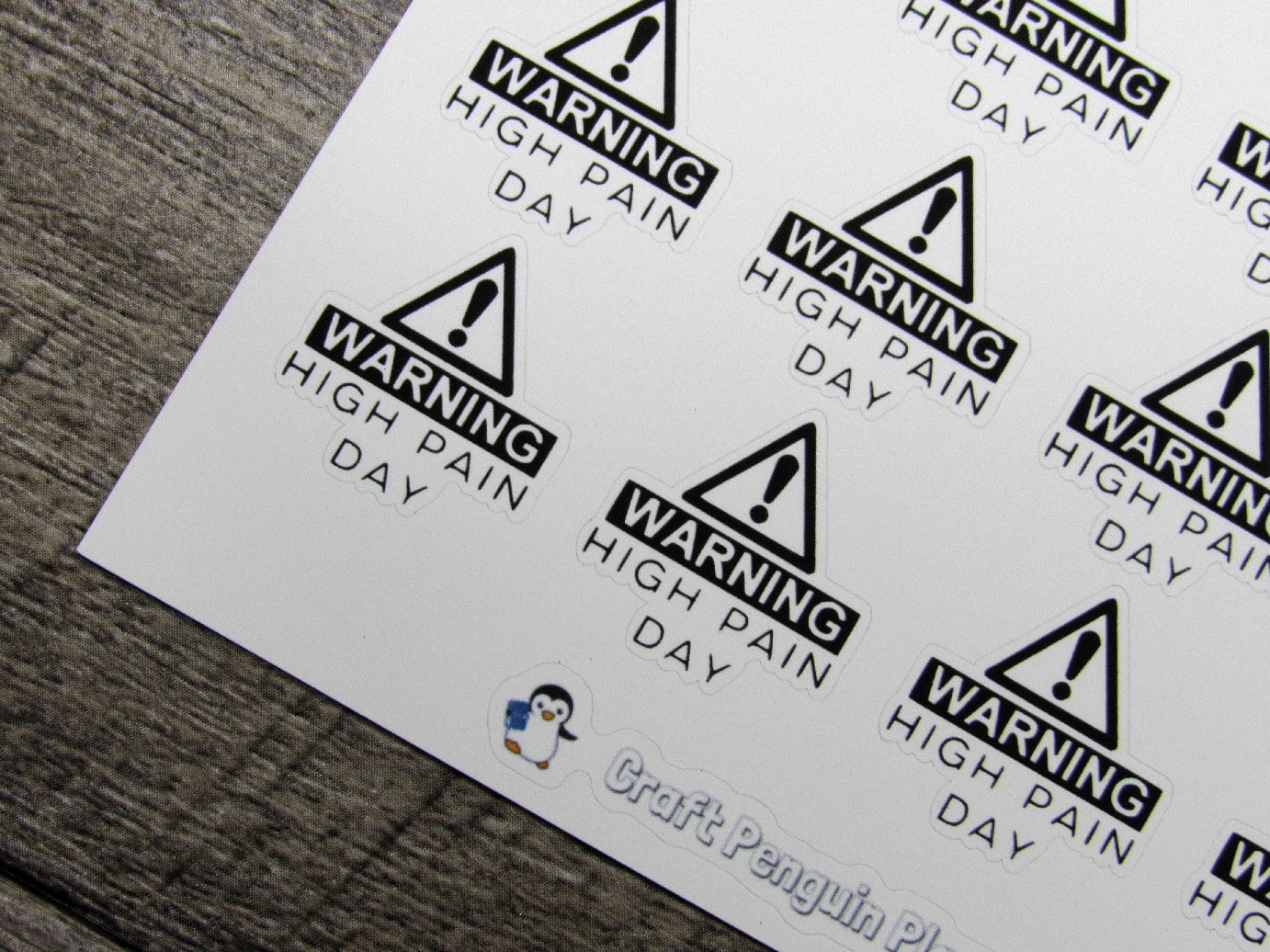 Warning! High Pain Quote