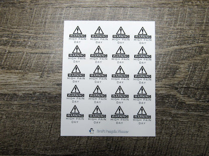 Warning! High Pain Quote