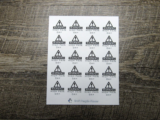 Warning! High Pain Quote