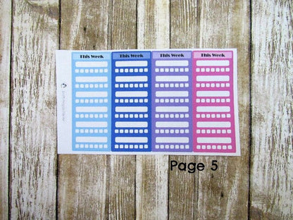 Sidebar Habit Tracker Sticker