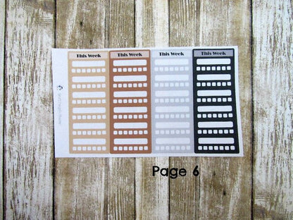 Sidebar Habit Tracker Sticker