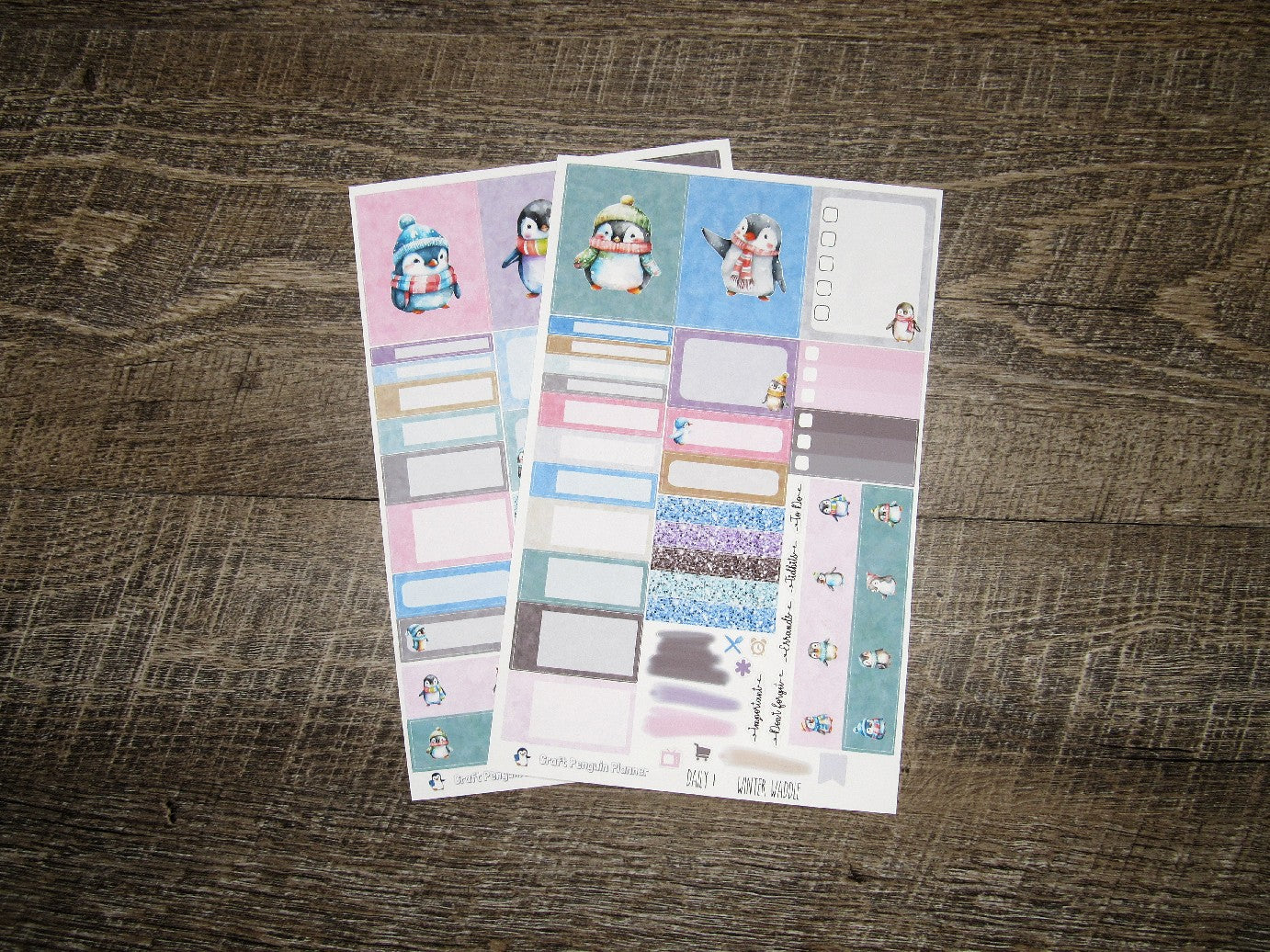 Winter Waddle DAILY kit