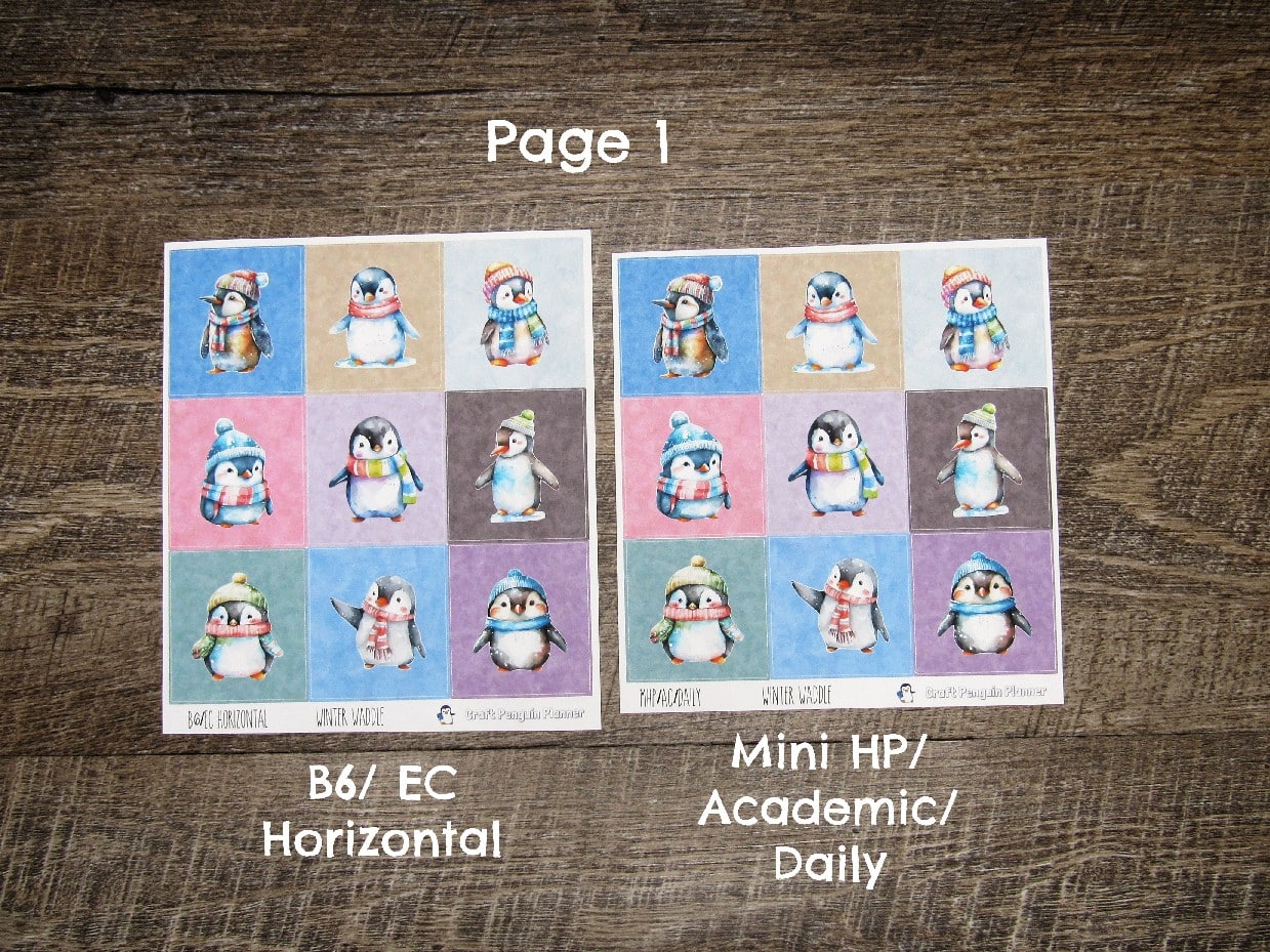 Winter Waddle Weekly, CHOOSE YOUR KIT