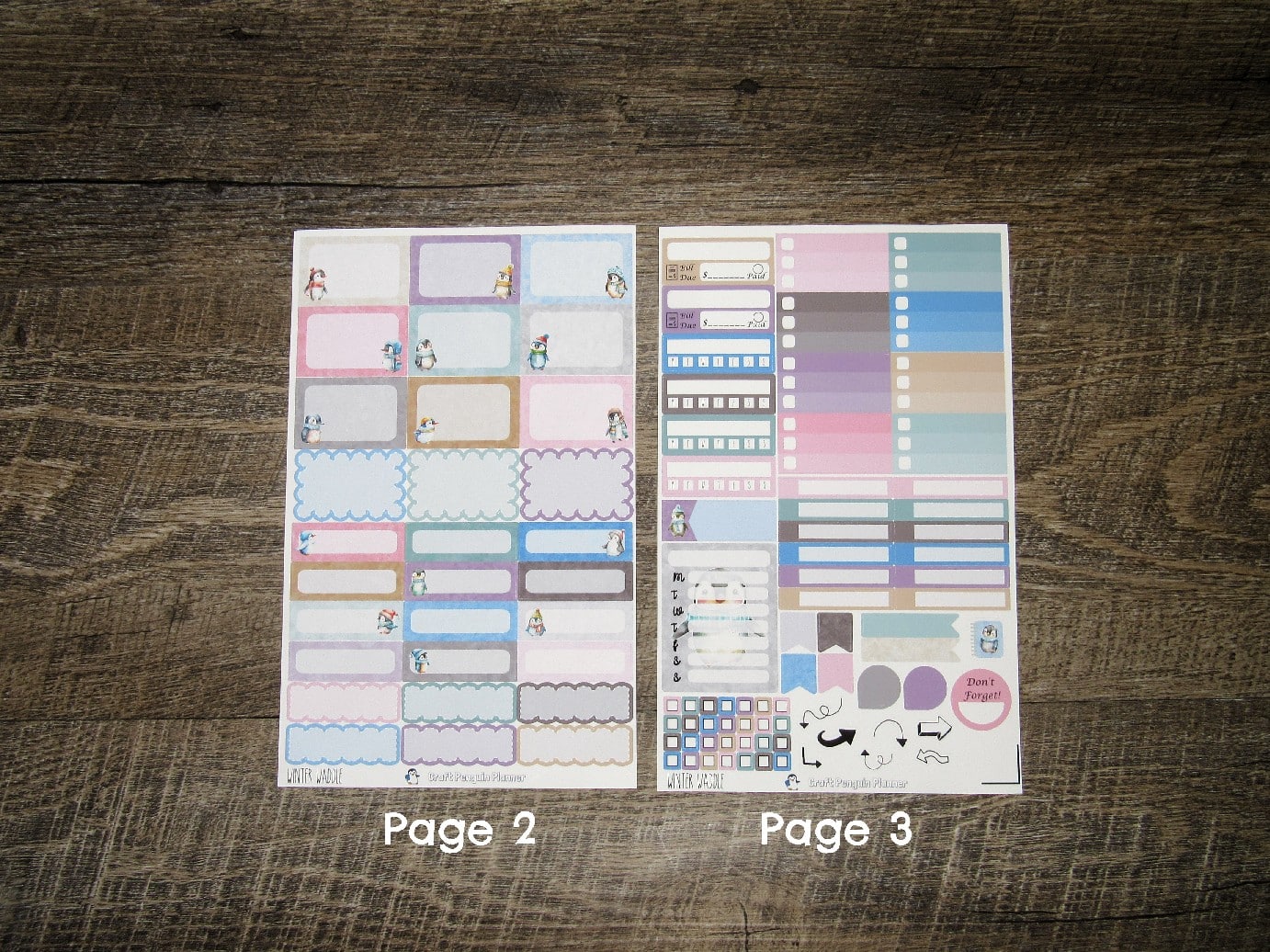 Winter Waddle Weekly, CHOOSE YOUR KIT