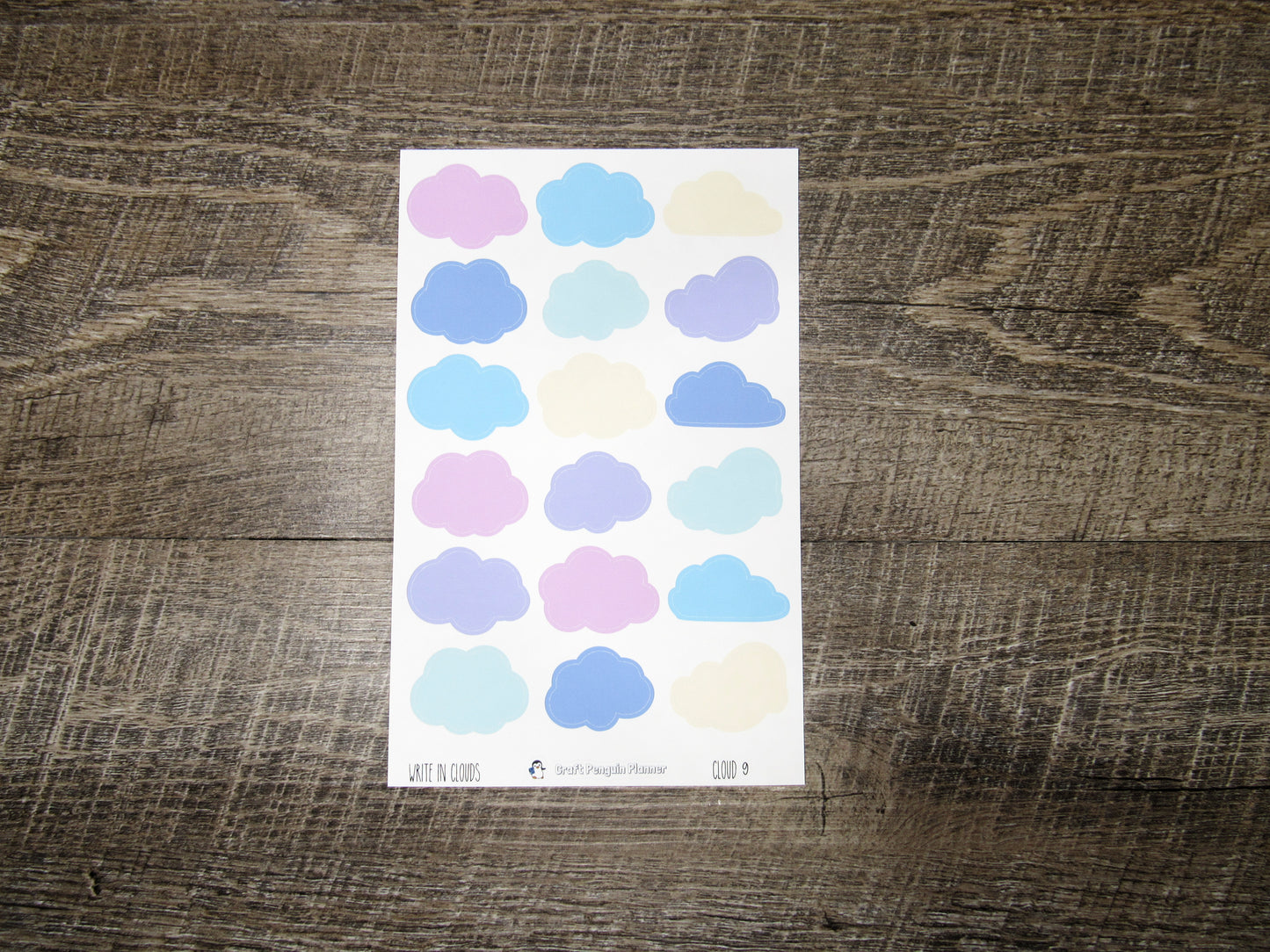 On Cloud 9- Write in Clouds