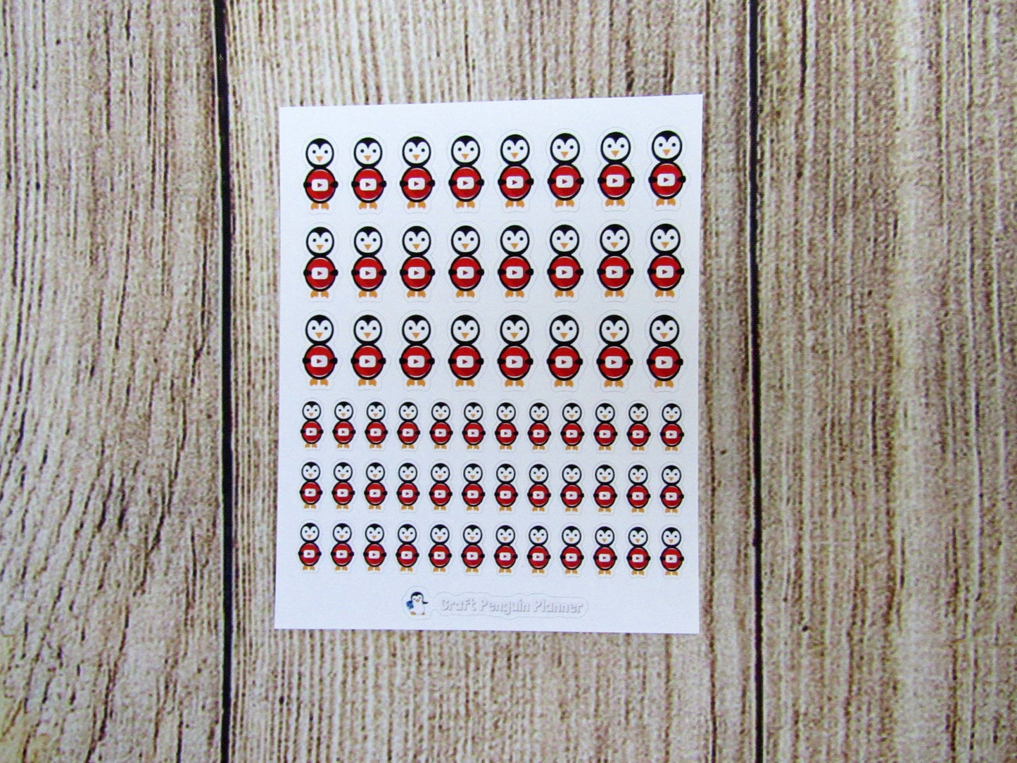 Social Media Waddles & Snowflake