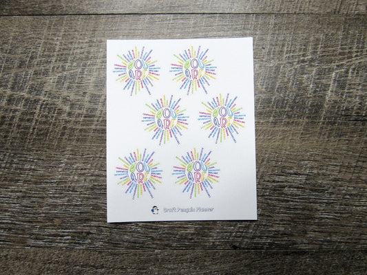 You Are- Positive Affirmation Stickers