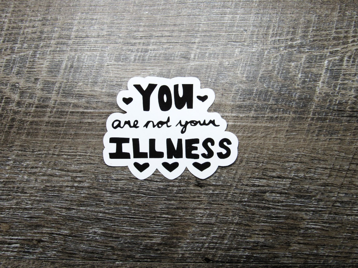 FOILED You Are Not Your Illness Die Cut