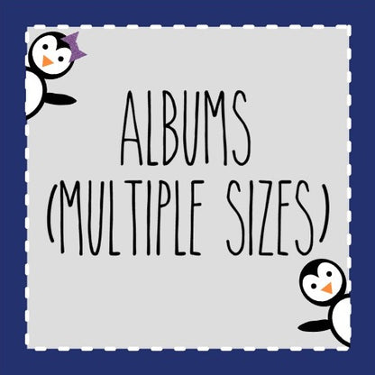 Sticker Albums (top loading)- Multiple Sizes
